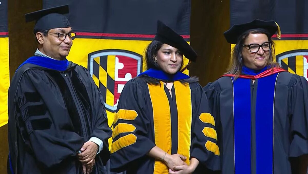 iHARP Research Assistant Chhaya Kulkarni, PhD Receives her official doctoral hood