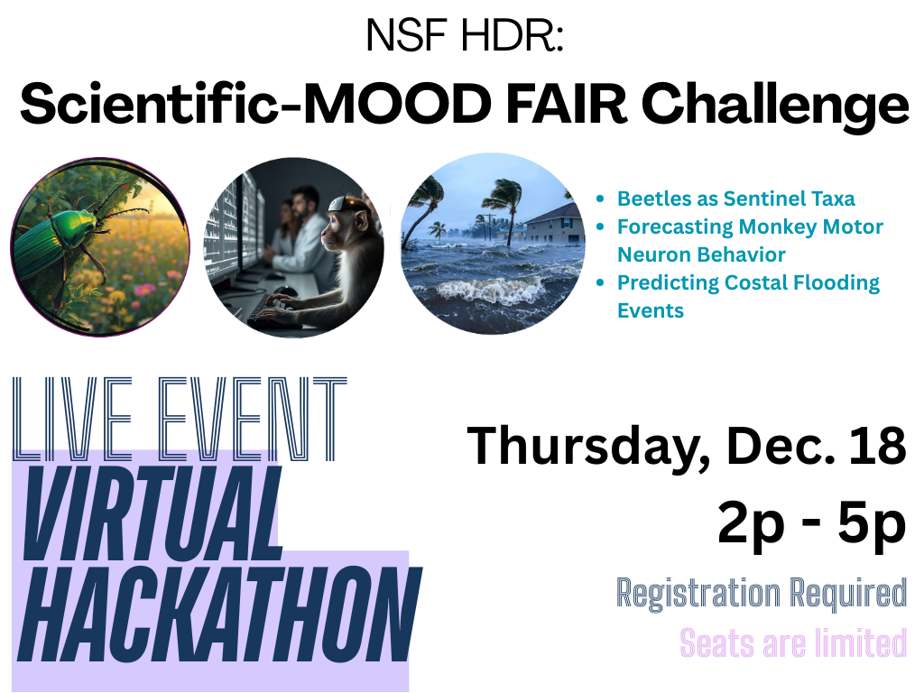 Get ready to hack the future of science in our Machine Learning…